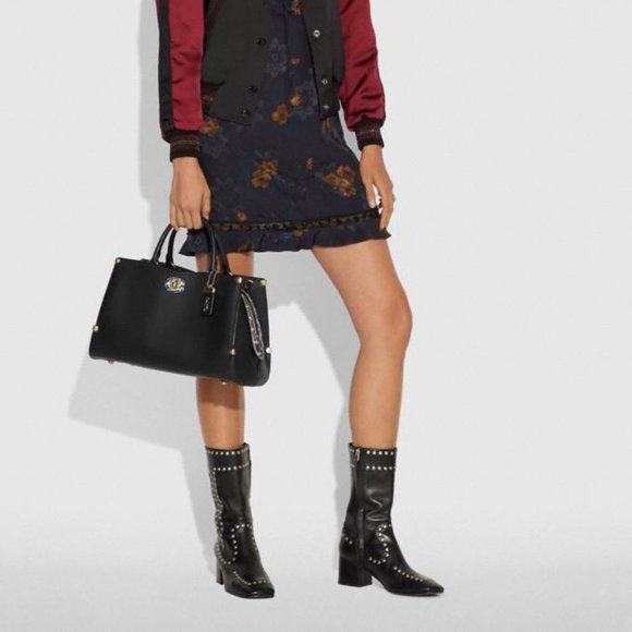 🆕️ Coach Mason Carryall Snakeskin Detail 1941 - Picture 3 of 16